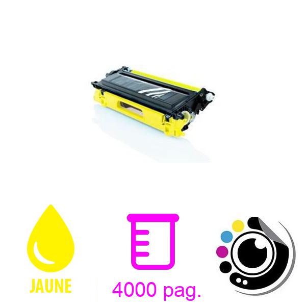 Toner compatible Brother TN135 / TN130 Jaune