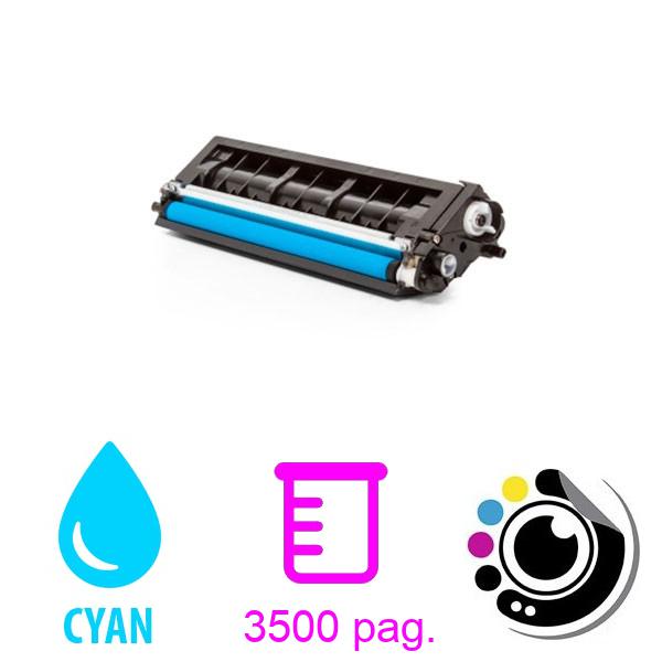 Toner compatible Brother TN-325 / TN-320 Cyan