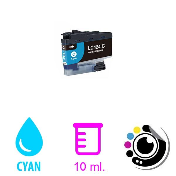Cartouche Compatible Brother LC-424 Cyan