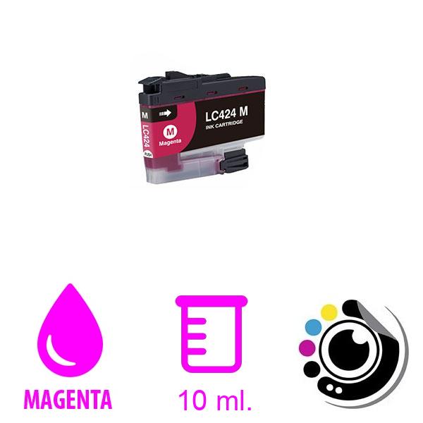 Cartouche Compatible Brother LC-424 Magenta