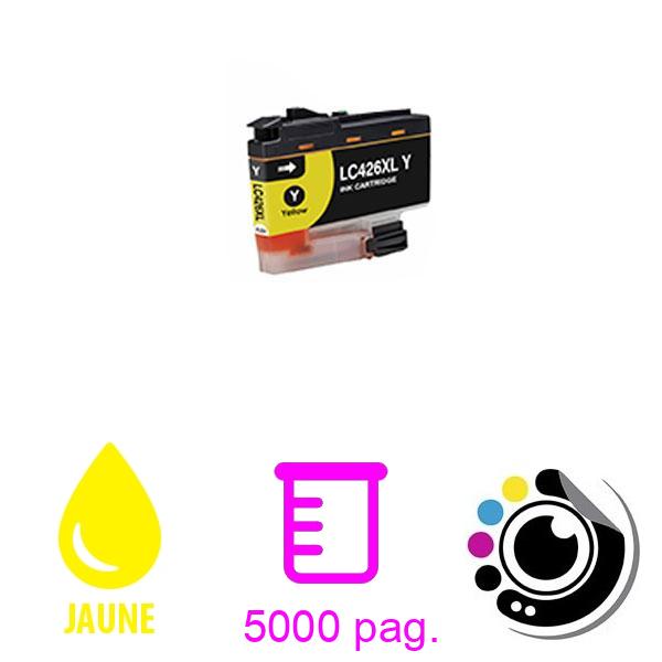Cartouche Compatible Brother LC-426XL Jaune