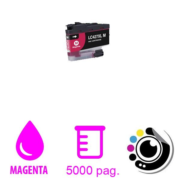 Cartouche Compatible Brother LC427XL Magenta