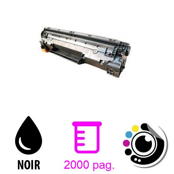 Toner compatible Canon 712 Noir (ce285a CRG712 1870B002 Canon LBP-3010, LBP-3100