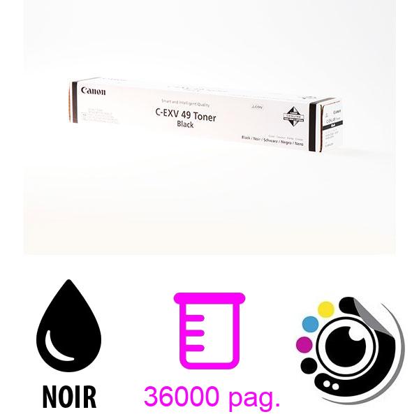 Toner Original Canon C-EXV49 Noir 8524B002