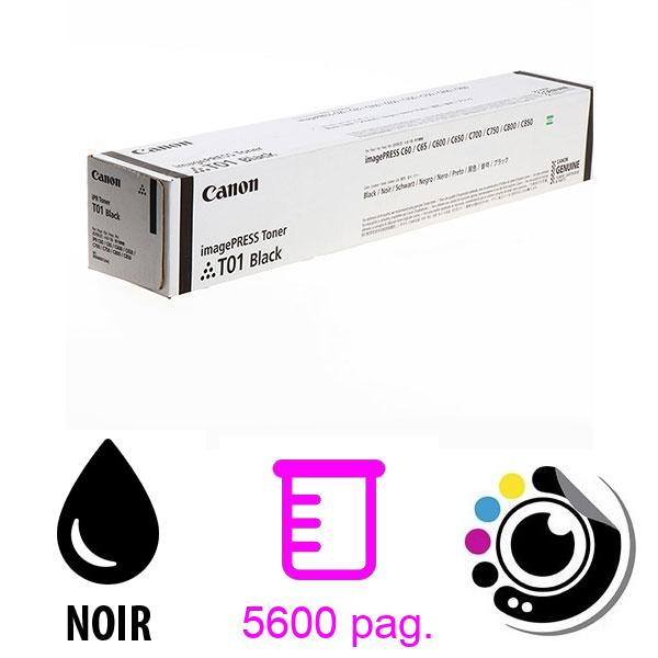 Toner Original Canon T01 Noir 8066B001