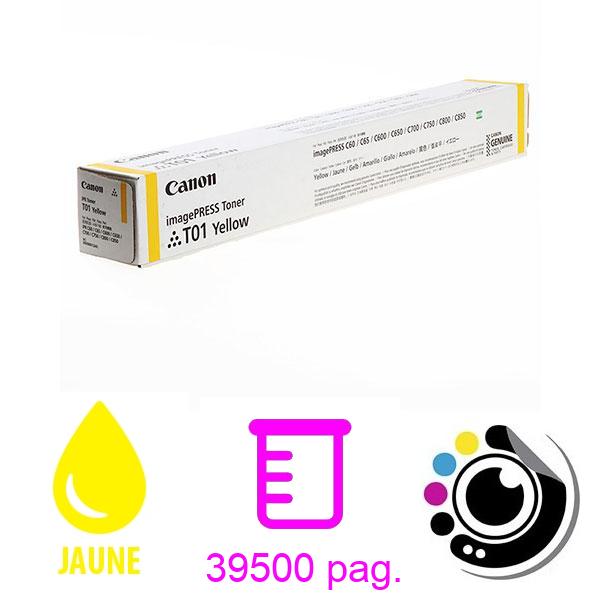 Toner Original Canon T01 Jaune 8069B001