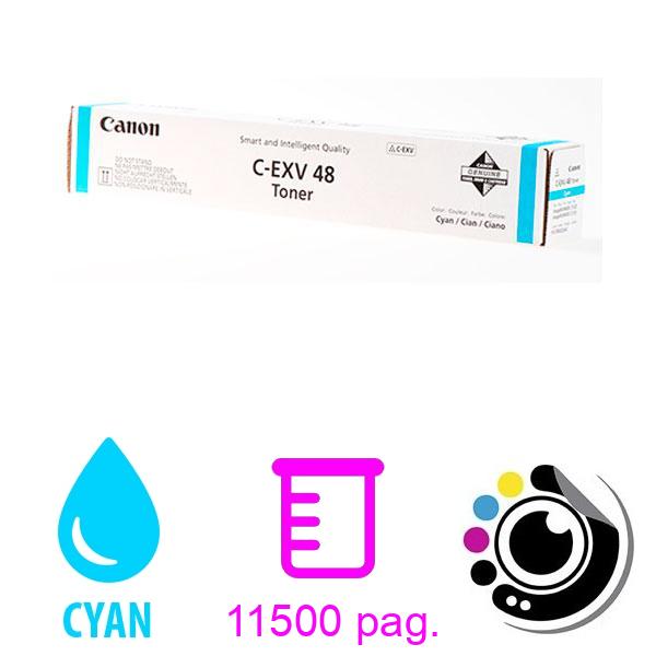 Toner Original Canon C-EXV48 Cyan 9107B002