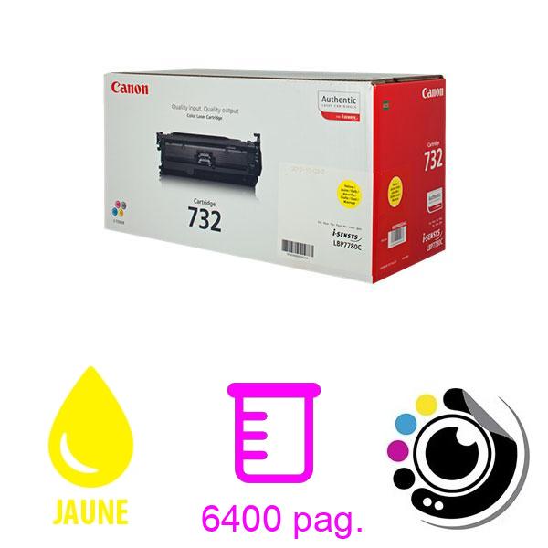 Toner Original Canon 732 Jaune 6260B002