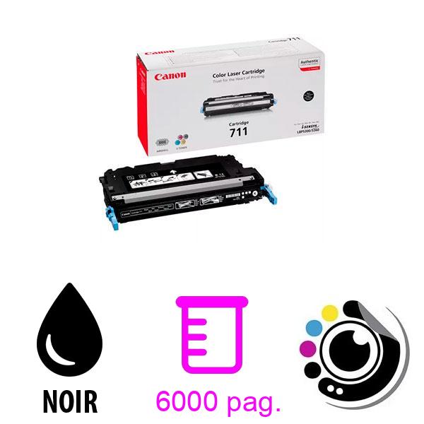 Toner Original Canon 711 Noir 1660B002AA