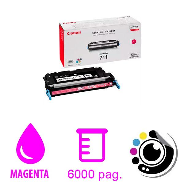 Toner Original Canon 711 Magenta 1658B002AA