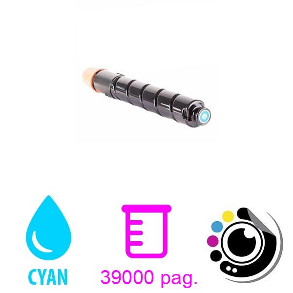 Toner compatible Canon CEXV28 Cyan 2793B003