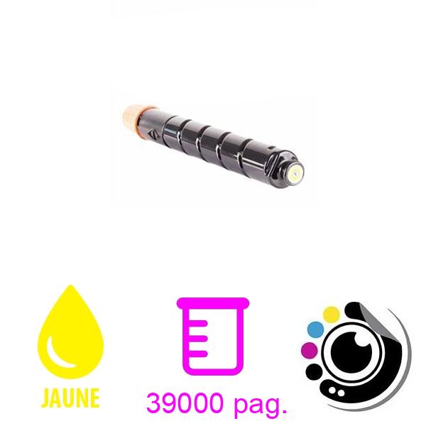 Toner compatible Canon CEXV28 Jaune 2801B003