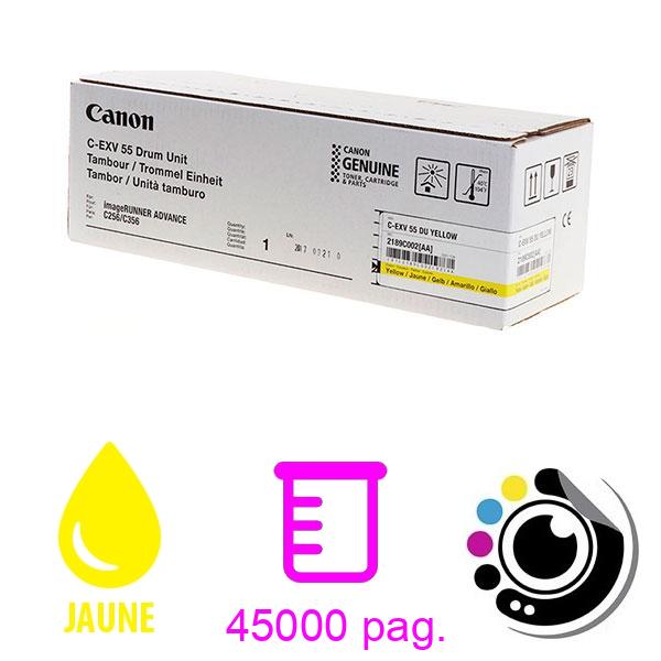 Tambour Original Canon C-EXV55 Jaune 2189C002