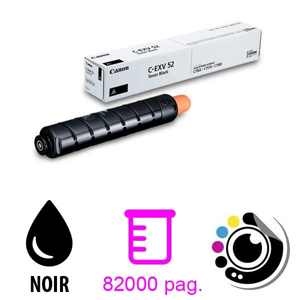Toner Original Canon C-EXV52 Noir 0998C002