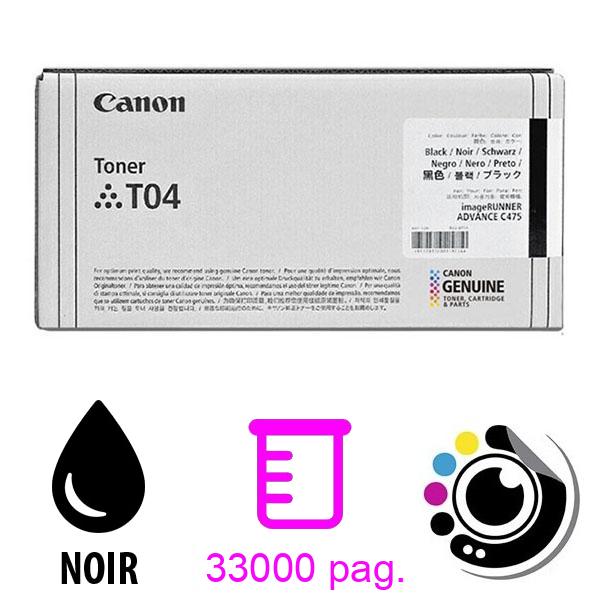 Original Toner Canon T04 Noir 2980C001
