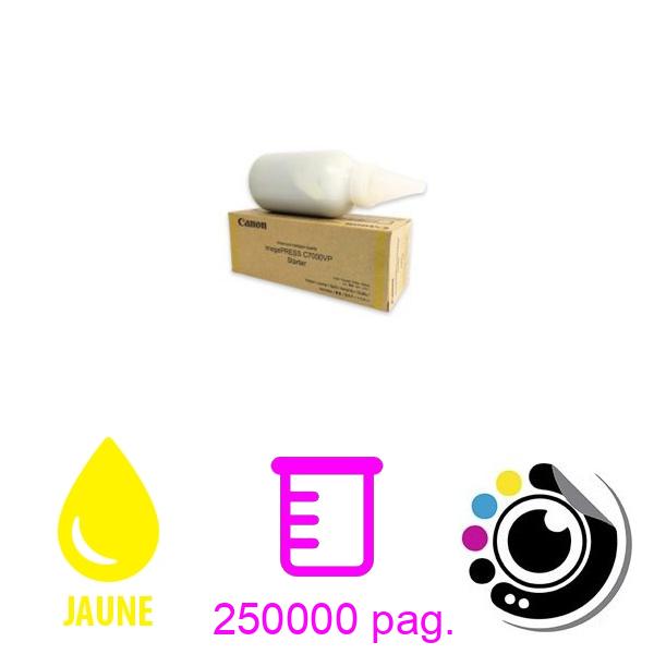 Original Toner Canon Imagepress C7000VP Starter Jaune