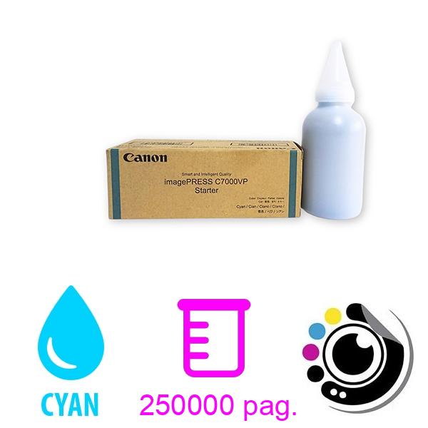 Original Toner Canon Imagepress C7000VP Starter Cyan