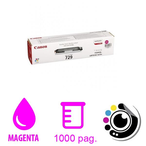 Tóner Original Canon 729 Magenta 4368B002