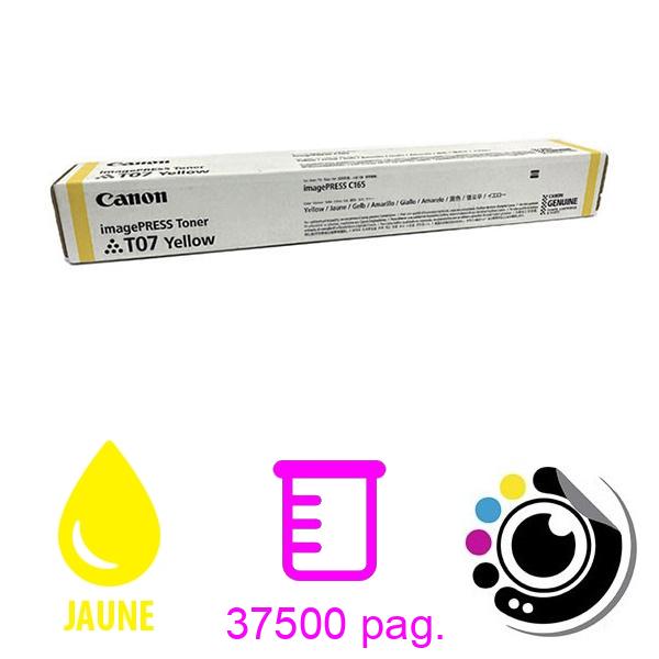 Original Toner Canon T07 Jaune