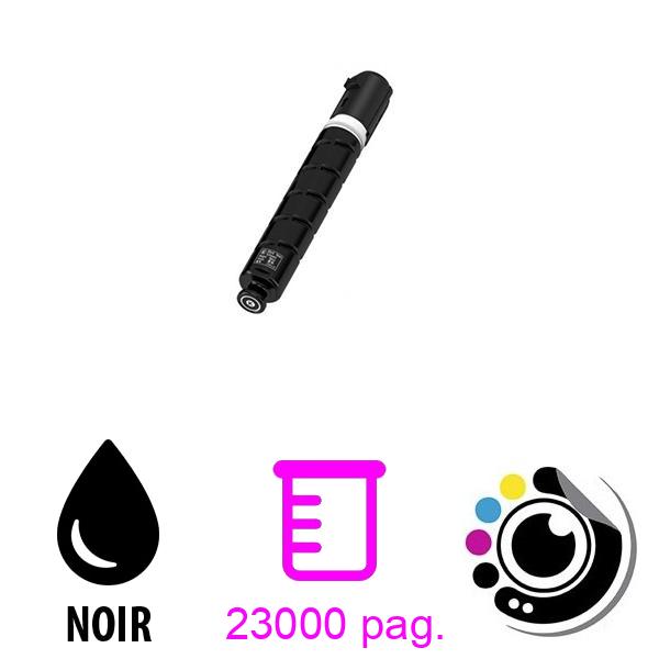Toner compatible Canon CEX-V55 Noir 2182C002 2183C002 2184C002 2185C002