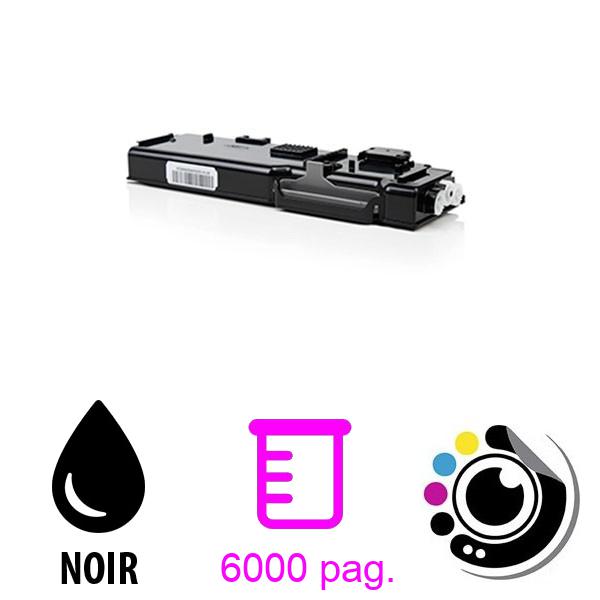 Toner compatible Dell C2660DN / C2665DNF Noir