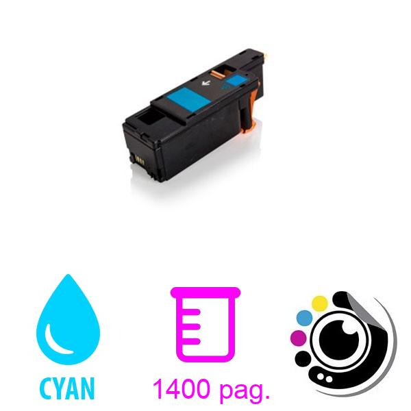 Toner compatible Dell E525W Cyan