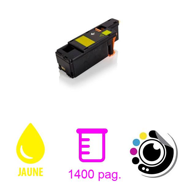 Toner compatible Dell E525W Jaune