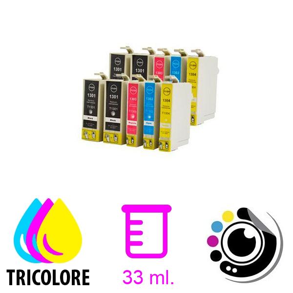 Cartouche Compatible Pack 10 Epson T1301 / T302 / T303 / T304