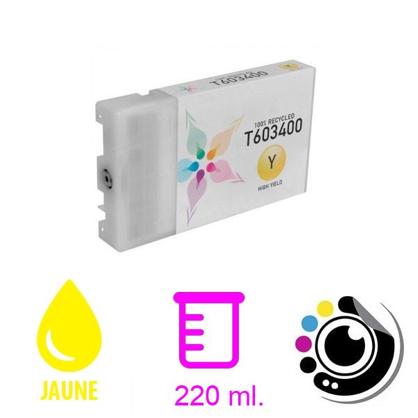 Cartouche Compatible Epson T603400 Jaune