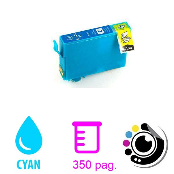 Cartouche Compatible D’Encre Epson 603XL / T03A2 / T03U2 Cyan C13T03A24010 / C13T03U24010