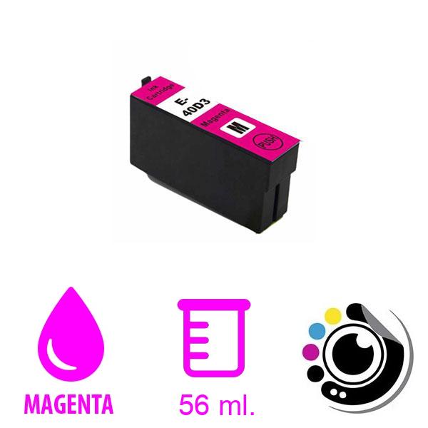 Cartouche Compatible Epson T40D3 Magenta C13T40D340 / C13T40C340