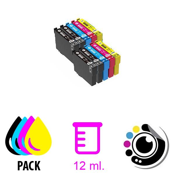 Pack de 10 Cartouches Compatibles Epson 604XL - C13T10H64010