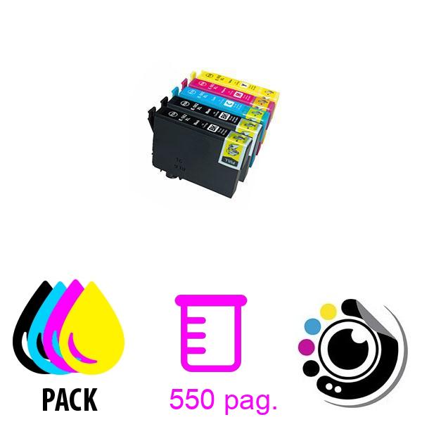 Pack de 5 Cartouches Compatibles Epson 502XL