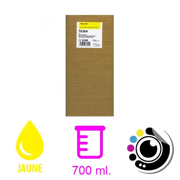 Cartouche Original Epson T6364 Jaune C13T636400