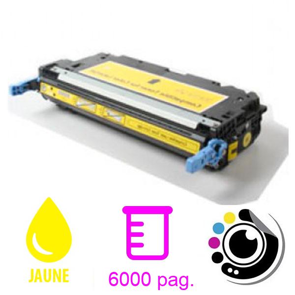 Toner compatible HP Q7582A / 503A Jaune