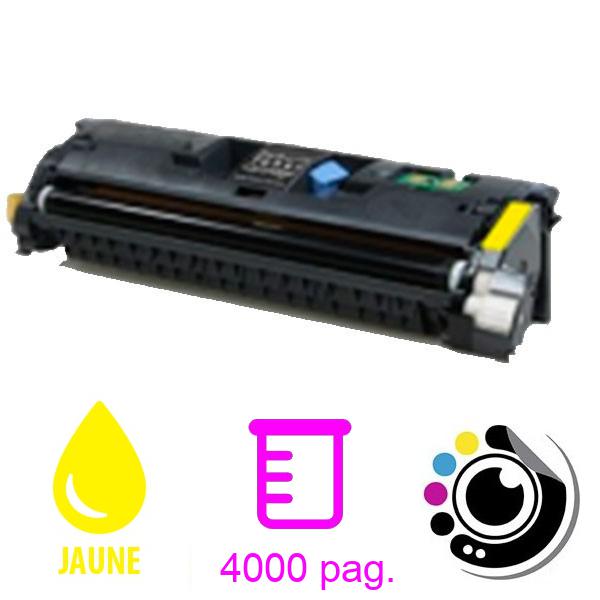 Toner compatible HP Q3962A Jaune
