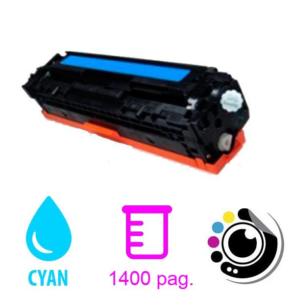 Toner Compatible HP CB541A / CE321A / CF211A Cyan