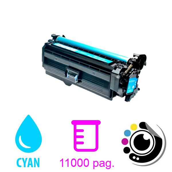 Toner compatible HP CE261A Cyan Nº648A