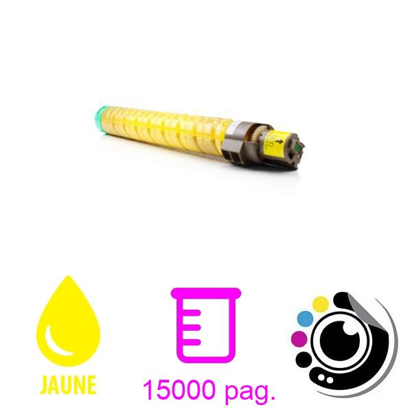 Toner compatible Ricoh SP -C811 / SP-C810 Jaune