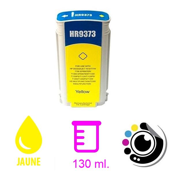Cartouche Compatible D’Encre HP 72 Jaune C9373A