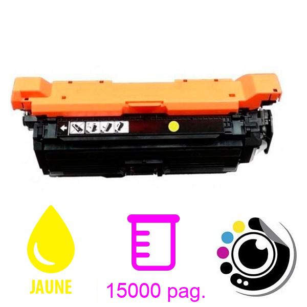 Toner compatible HP CF332A Jaune Nº654A