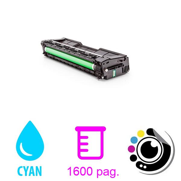 Toner compatible Ricoh SP-C250 / SP-C260 / SP-C261 Cyan 407544