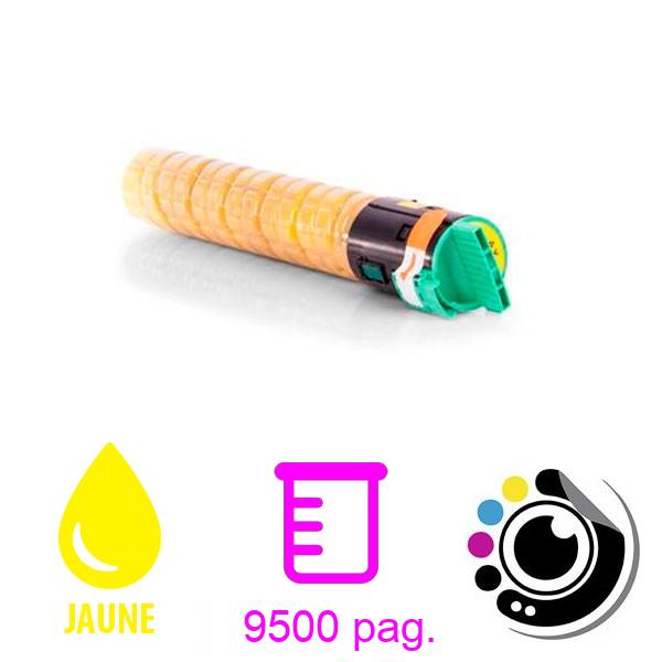 Toner compatible Ricoh MP-C2051 / MP C2551 Jaune