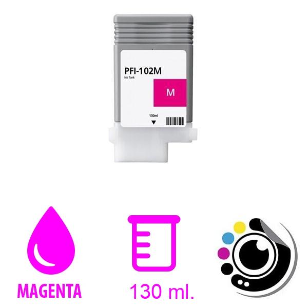 Cartouche Compatible Canon PFI102 Magenta