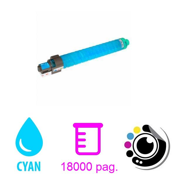 Toner compatible MP C4000 / MP-C5000 / C4501-MP / MP-C5501 Cyan