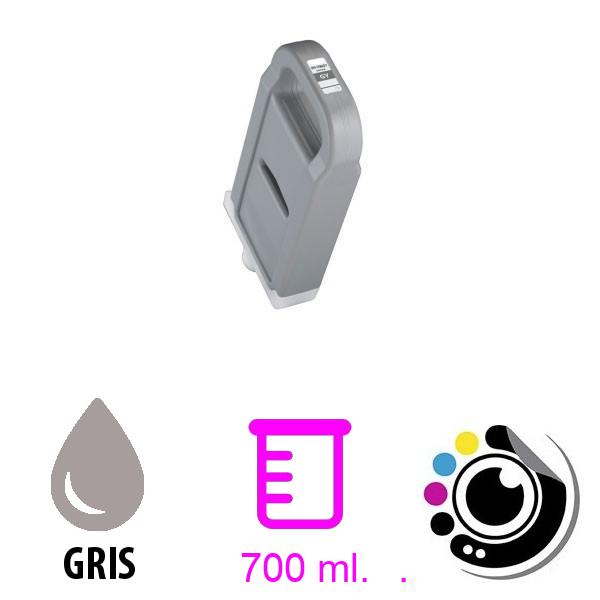 Cartouche Compatible Canon PFI706 / PFI306 Gris