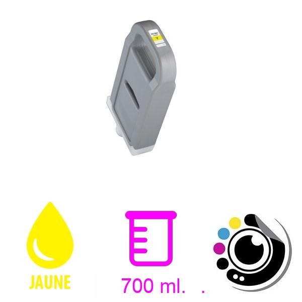 Cartouche Compatible Canon PFI706 / PFI306 Jaune