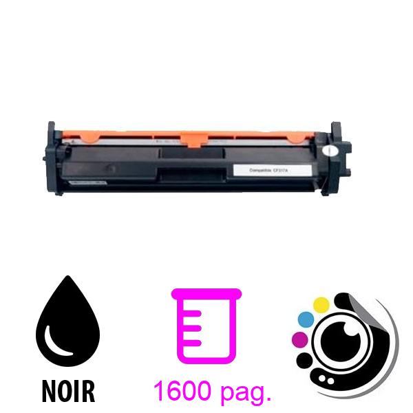 Toner compatible HP CF217A / 17A Noir Nº17A