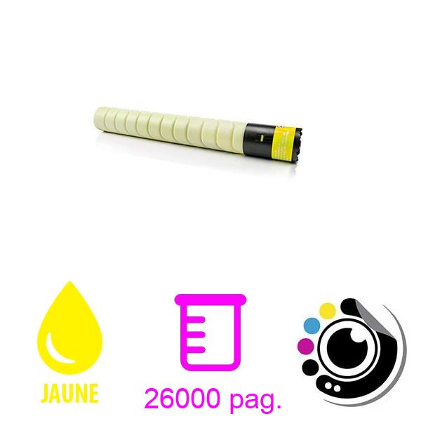 Toner compatible Olivetti D-Color MF220 / MF280 Jaune B0855