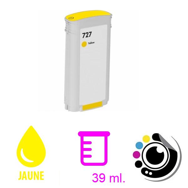 Compatible Cartucho hp 727 Jaune